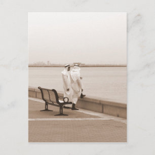 Cartão Postal Talk Talk, Men in Dishdasha in Kuwait