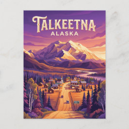 Cartão Postal Talkeetna EUA