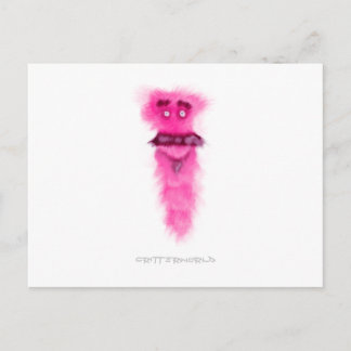 Cartão Postal Tall Moustache Critter