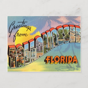 Cartão Postal Tallahassee Flórida