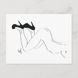 Cartão Postal Talons pointes