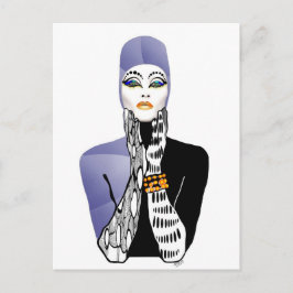 Cartão Postal Talvez Diva