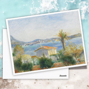 Cartão Postal Tamaris, França por Auguste Renoir