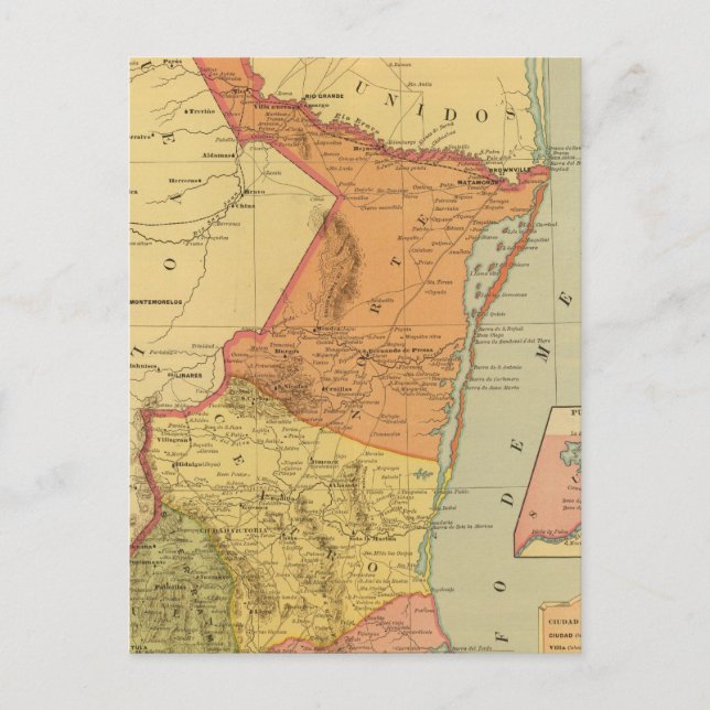 Cartão Postal Tamaulipas (Frente)