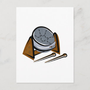 Cartão Postal Tambor de aço