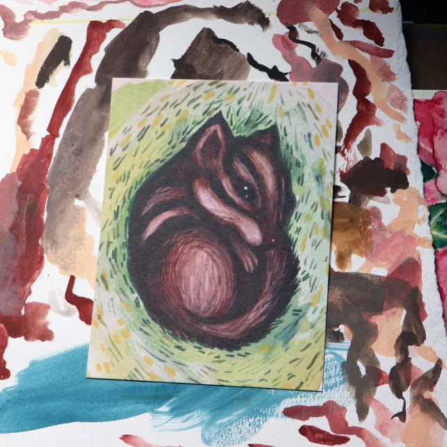 Cartão Postal Tâmia na Primavera (Criador carregado)