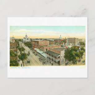 Cartão Postal Tampa antiga, Flórida