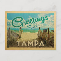 Tampa Beach Viagens vintage