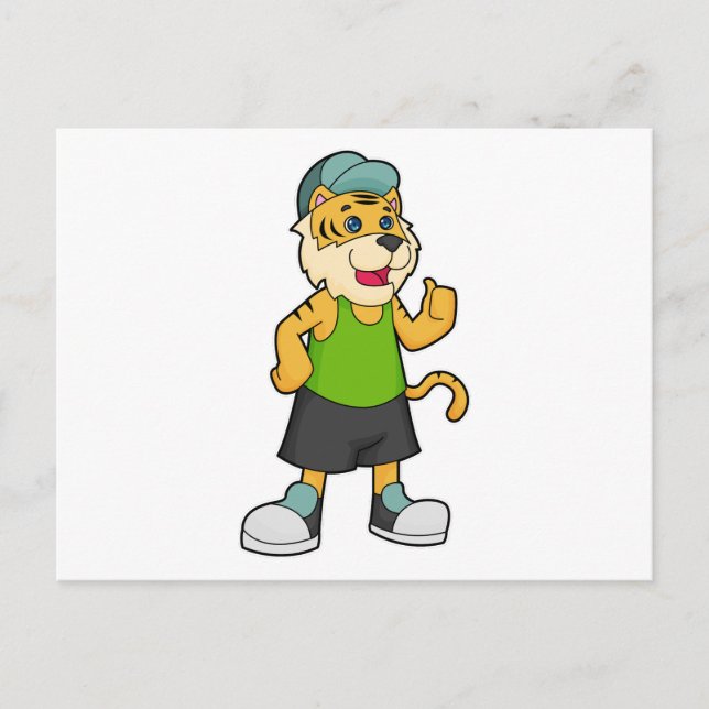 Cartão Postal Tampa do Tigre (Frente)