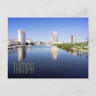 Cartão Postal Tampa, Flórida, EUA