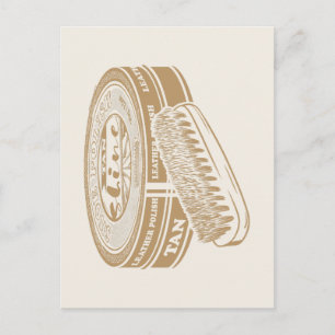 Cartão Postal Tan shopollish tin pop art