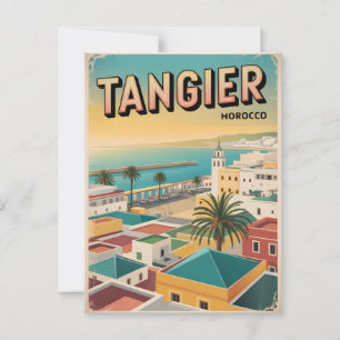 Cartão Postal Tangier Vintage