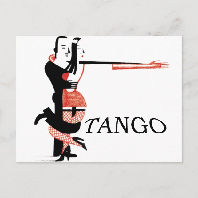 CARTÃO POSTAL TANGO (Frente)