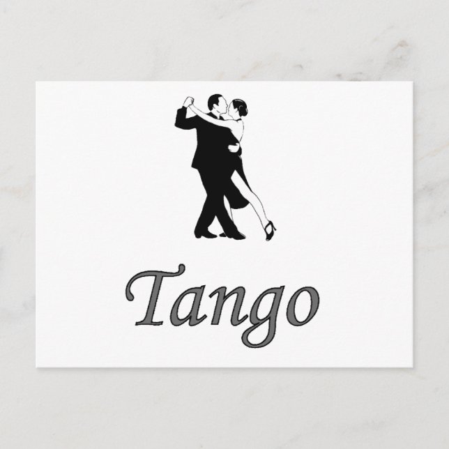 CARTÃO POSTAL TANGO (Frente)