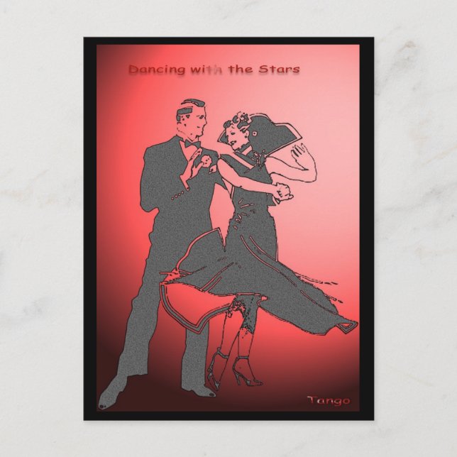 Cartão Postal Tango (Frente)