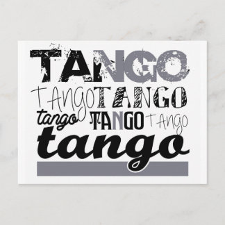 Cartão Postal Tango