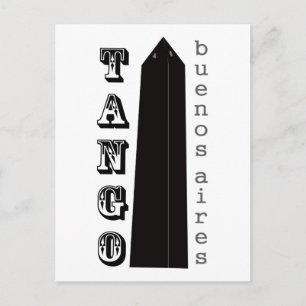 Cartão Postal Tango Buenos Aires!