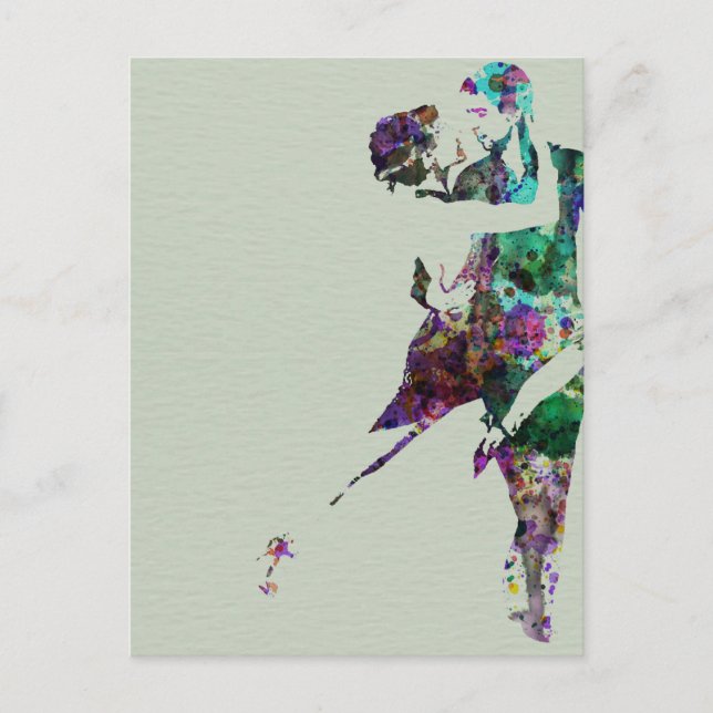 Cartão Postal Tango Dance (Frente)