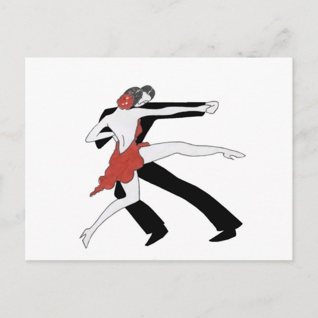 Cartão Postal Tango/Dance Comigo (Frente)