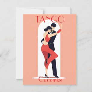 Cartão Postal Tango Dancers Thunder_Cove