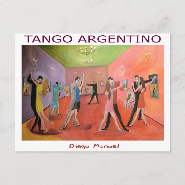 Cartão Postal Tangueria 5 (Frente)