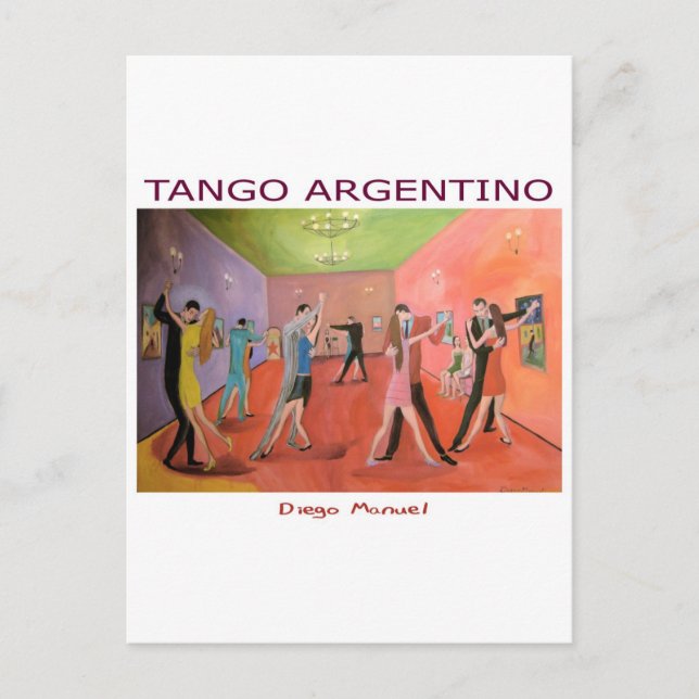 Cartão Postal Tangueria 5 (Frente)