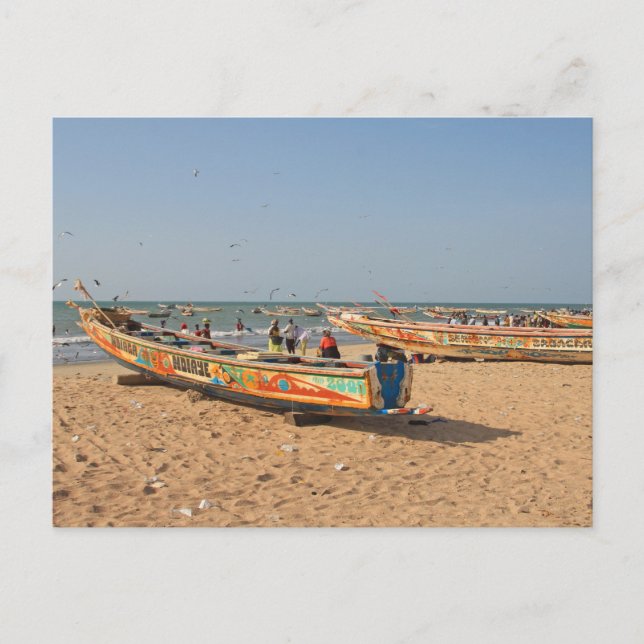 Cartão Postal Tanji, Gâmbia (Frente)