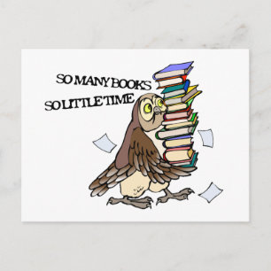 Cartão Postal Tantos Livros