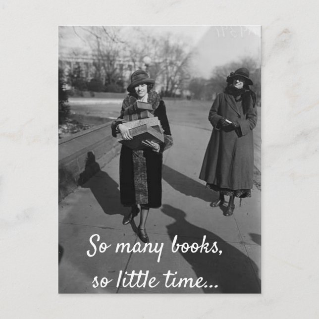Cartão Postal Tantos Livros Postais (Frente)