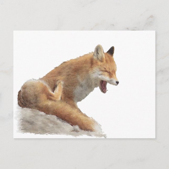 Cartão Postal tão cansado 2 (Frente)