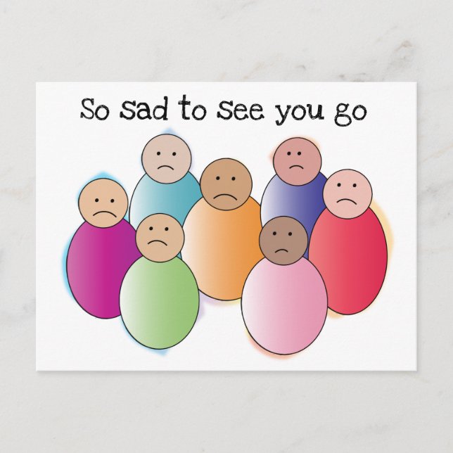 Cartão Postal Tão Tristes (Frente)