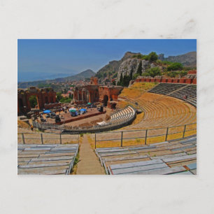 Cartão Postal Taormina amphitheater 2