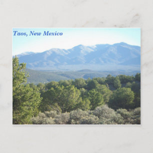 Cartão Postal Taos, Novo México
