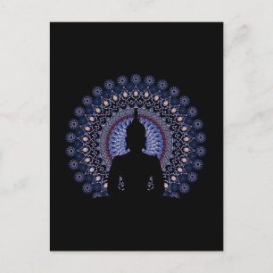 Cartão Postal Tapete de Yoga