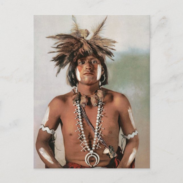 Cartão Postal Taqui AMoki Cobra Priest 1902 - vintage (Frente)