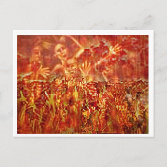 Cartão Postal Tarde Demais Para a Oração (Frente)