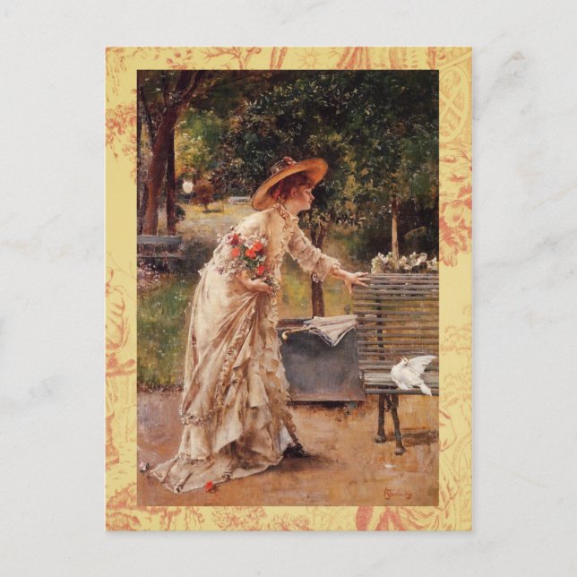 Cartão Postal Tarde no Parque (Frente)