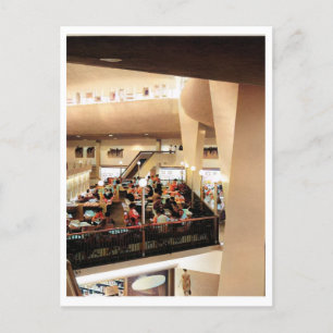 Cartão Postal Tarde no Shopping, inspiração retrô dos anos 60