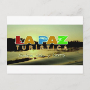 Cartão Postal Tarjeta postal La Paz turistica