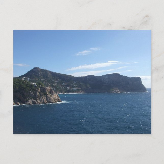 Cartão Postal Tarjeta Postal Paisaje de Mallorca (Frente)