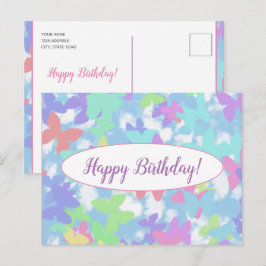 Cartão Postal Tarjeta postal - Parabéns! -Personalizado