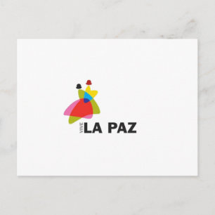 Cartão Postal Tarjeta postal Vive La Paz