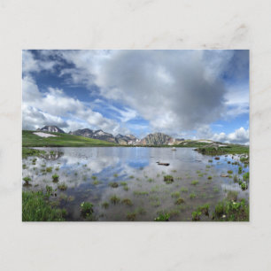 Cartão Postal Tarn acima de Elk Creek Canyon na Div Continental