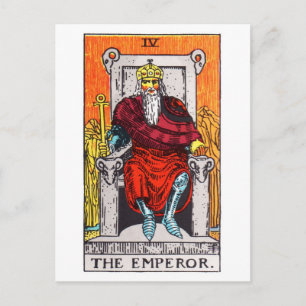 Cartão Postal tarô-imperador