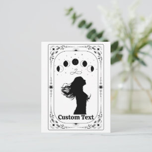 Cartão Postal Tarot Celestial Astrologia Horóscopo Mágico Person