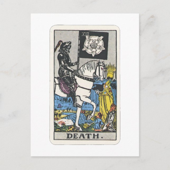 Cartão Postal Tarot Tod Death (Frente)