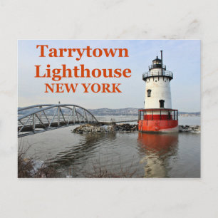 Cartão Postal Tarrytown Lighthouse, Cartão-postal de Nova Iorqu