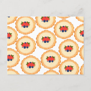 Cartão Postal Tart fruta