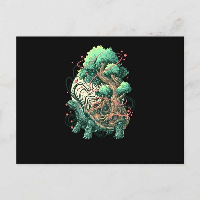 Cartão Postal Tartaruga (Frente)