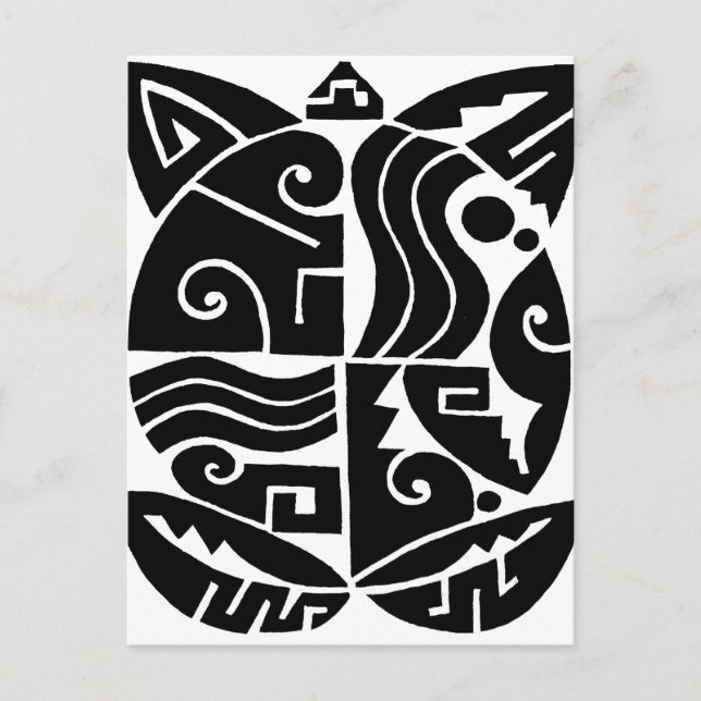 Cartão Postal Tartaruga do Sudoeste (Frente)